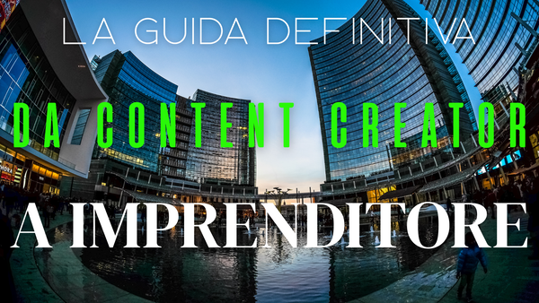 da creator a imprenditore